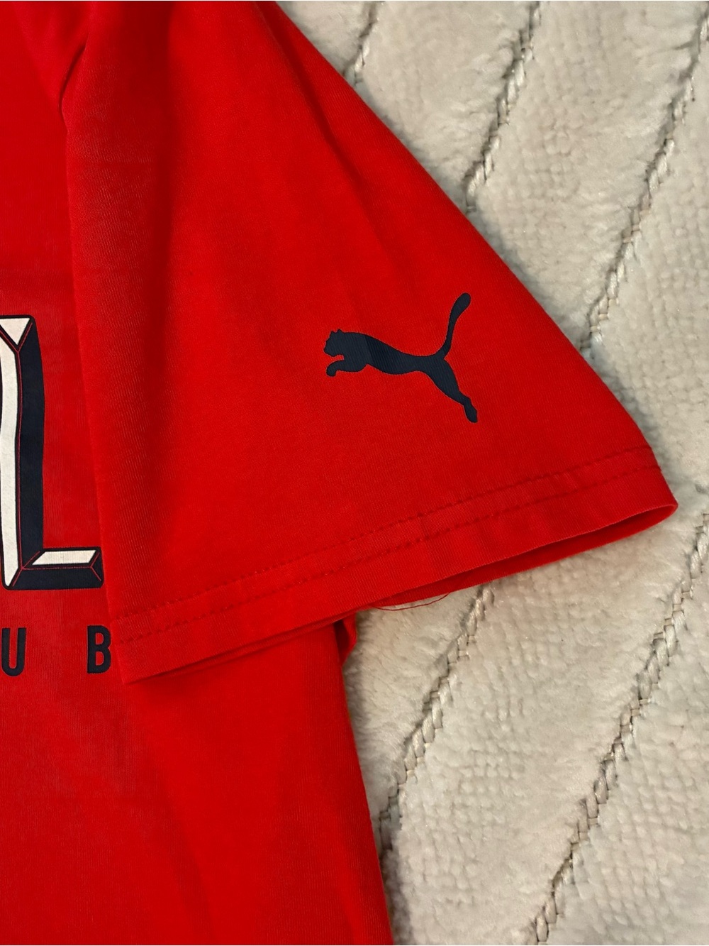 Puma Red Arsenal Football Club T-Shirt Size S - Picture 3 of 4